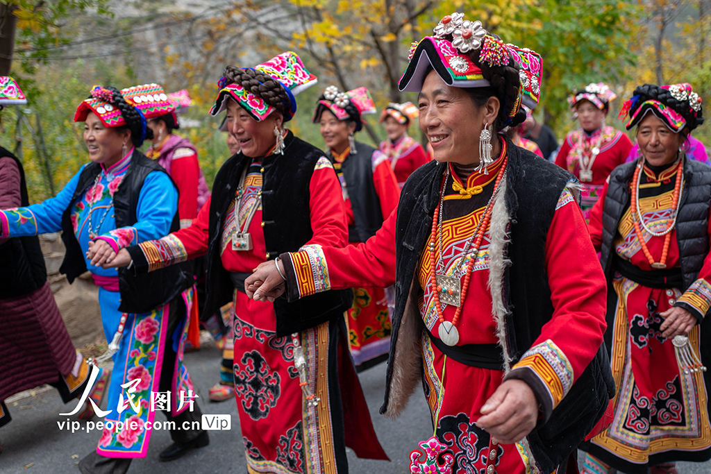 四川茂县：载歌载舞喜迎羌年【2】