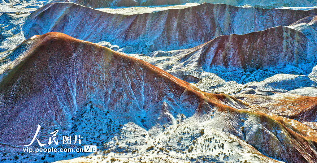 甘肃张掖：雪浴丹霞【5】