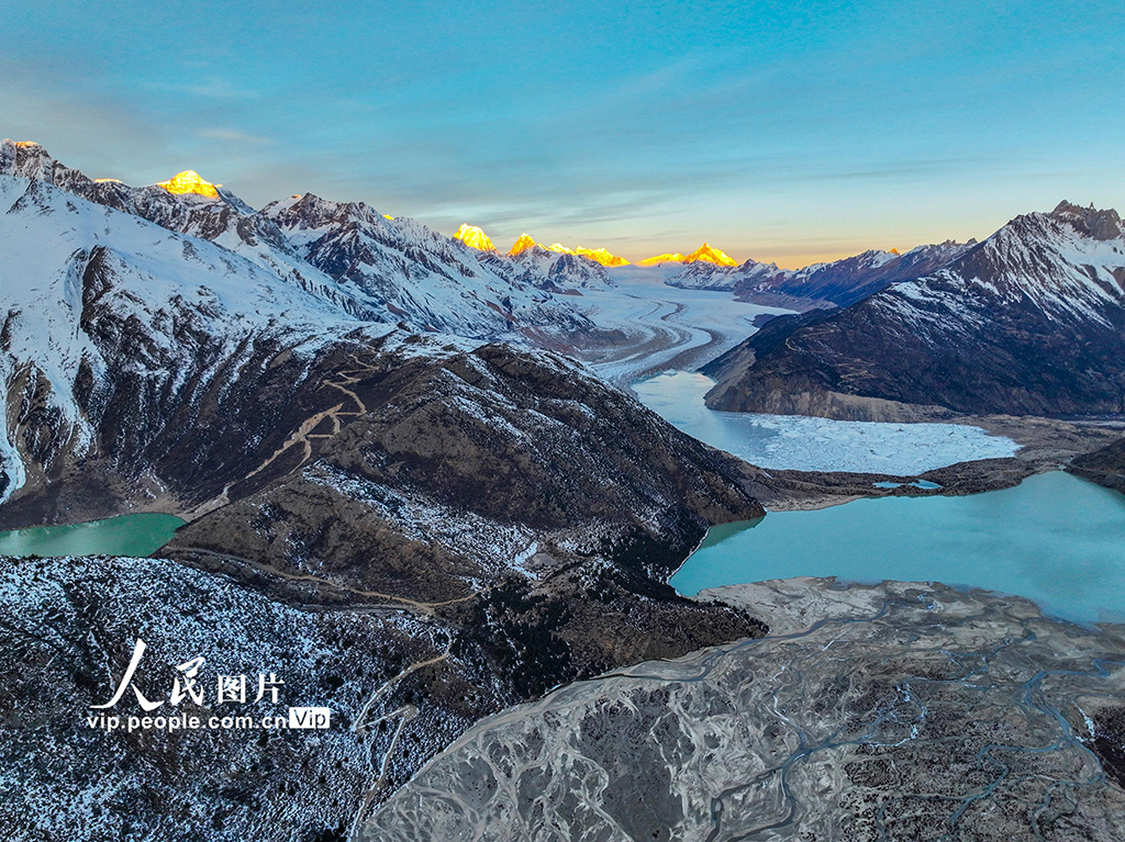 西藏八宿：来古冰川冬景【2】