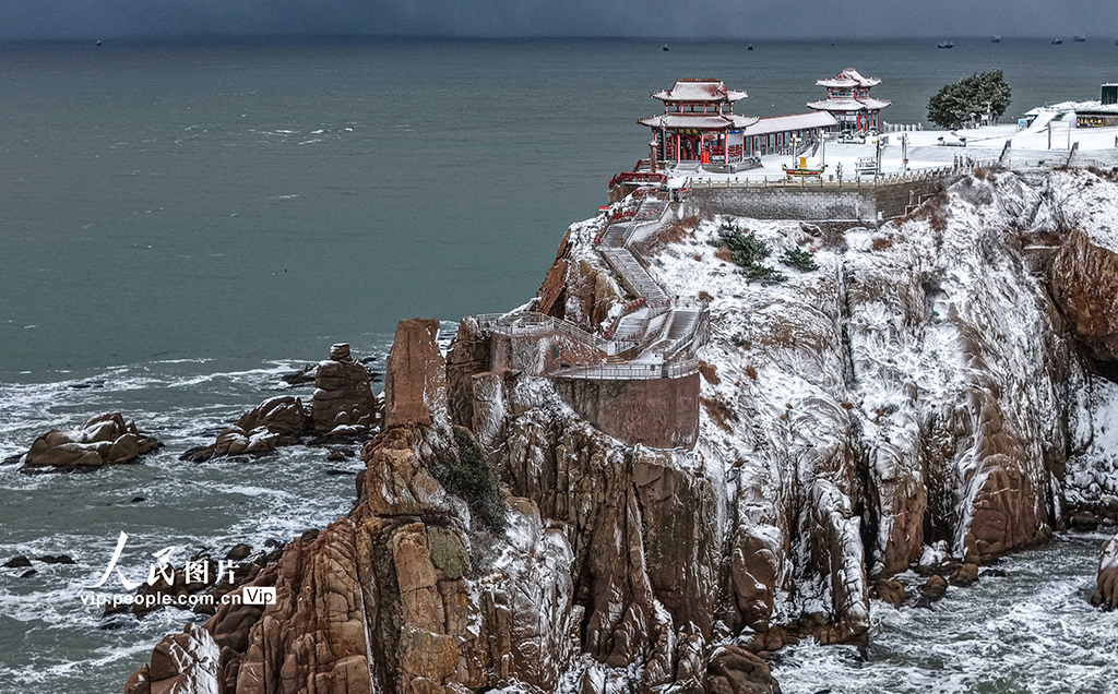 山东荣成：冰雪为墨 冬景如画【2】