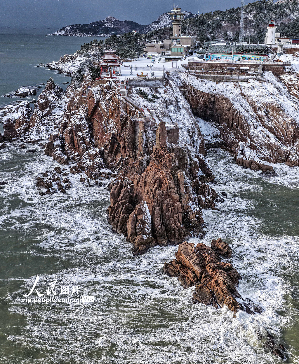 山东荣成：冰雪为墨 冬景如画【7】