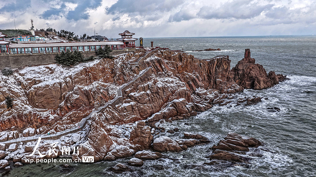 山东荣成：冰雪为墨 冬景如画【8】