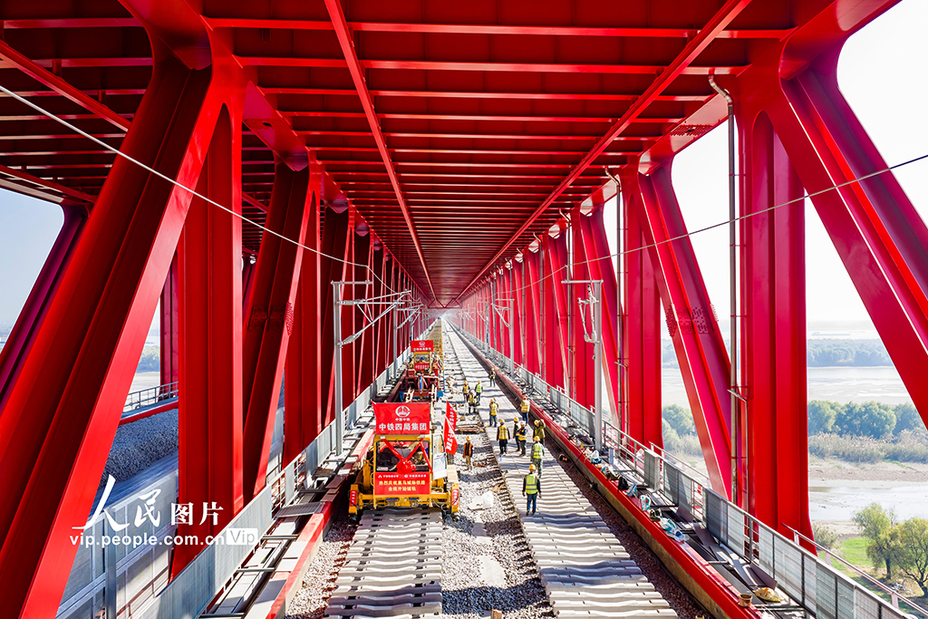 安徽当涂：“钢铁长虹”飞渡长江【4】