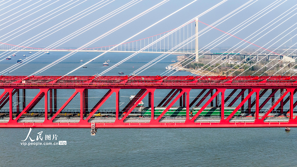 安徽当涂:“钢铁长虹”飞渡长江【6】