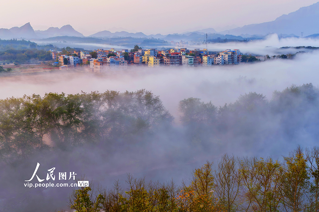 湖南嘉禾:冬日晨曦美如画【5】