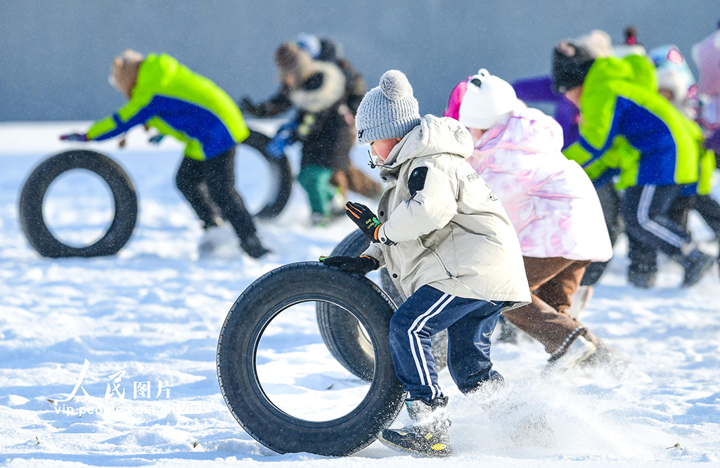 内蒙古呼伦贝尔:冰雪校园 美育童心【7】