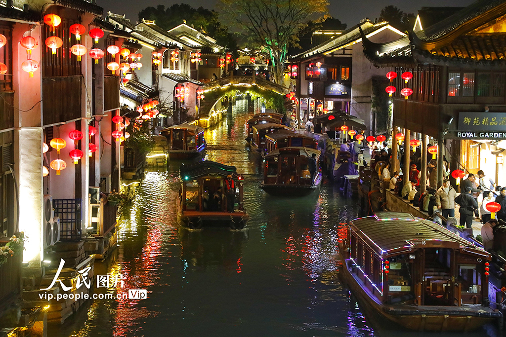 江苏苏州:夜游山塘街【3】