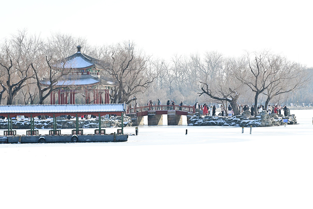 北京:雪后颐和园美不胜收【6】