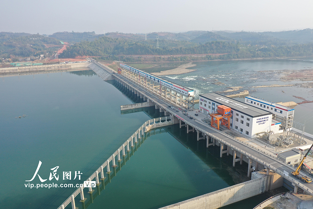 四川眉山:岷江彭山尖子山航电枢纽工程正式启动下闸蓄水【5】