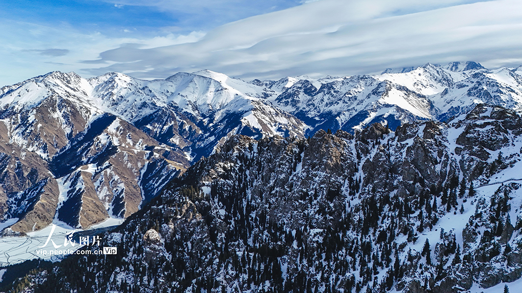 新疆阜康：天山天池冬景如画【5】