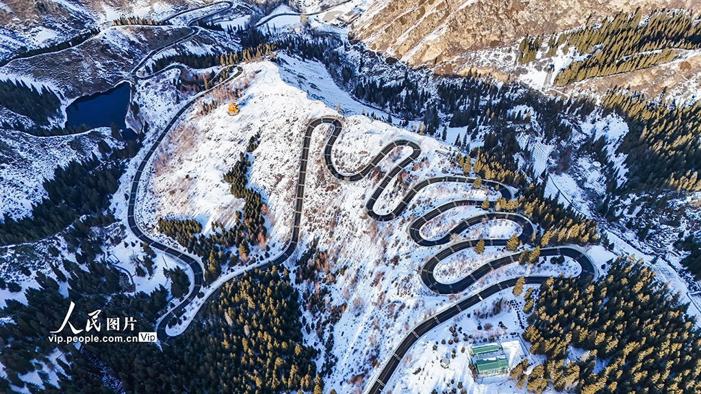 新疆阜康：天山天池冬景如画【3】