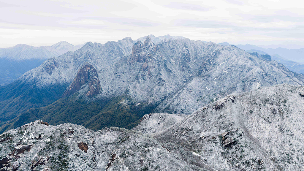 安徽池州：雪后九华山【2】