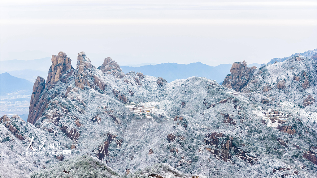 安徽池州：雪后九华山【4】