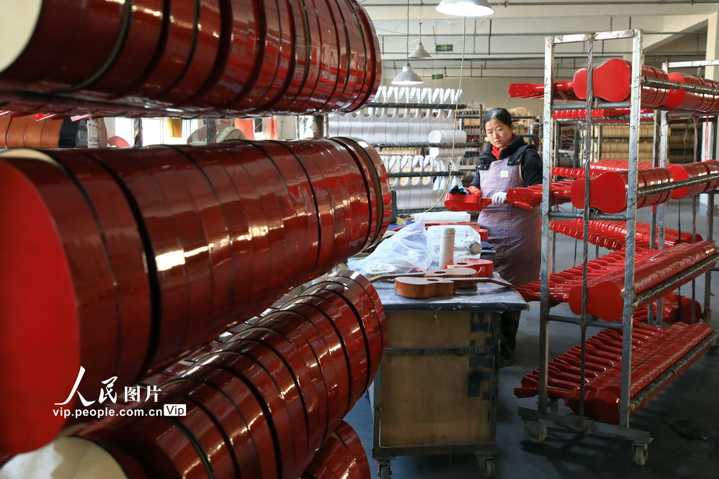 江苏沭阳：乐器产业奏响乡村“致富曲”【3】