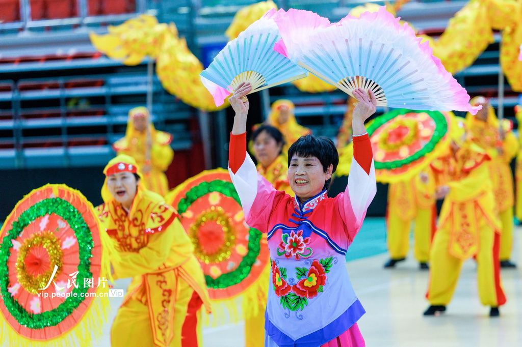 新疆乌鲁木齐：社火排练迎新年【2】