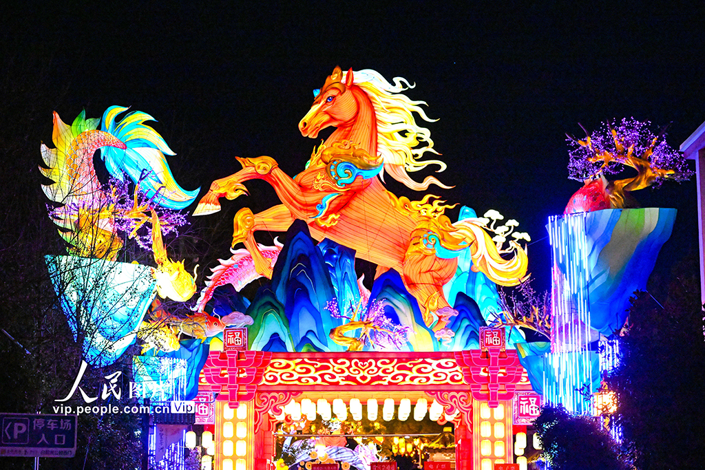 园灯彩非遗艺术展亮灯【2】