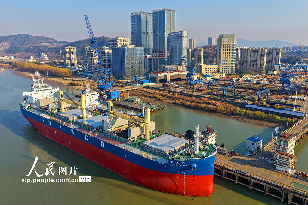 江苏南京:船企赶订单 冲刺“全年红”【5】