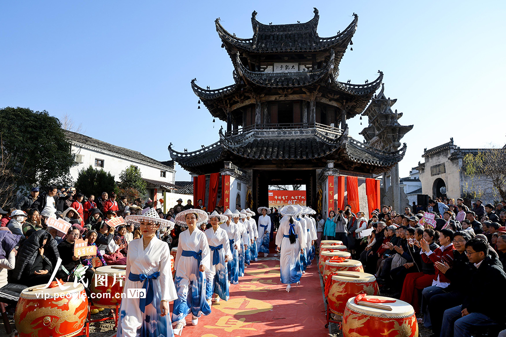 安徽歙县：“村T”迎新年【2】