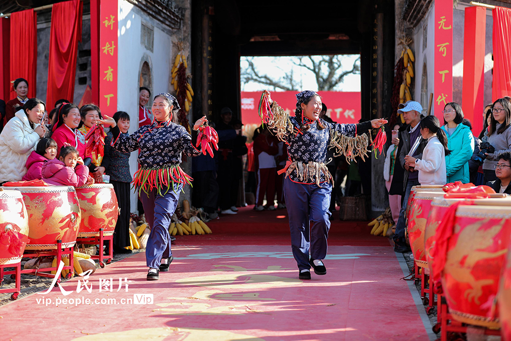 安徽歙县：“村T”迎新年【6】