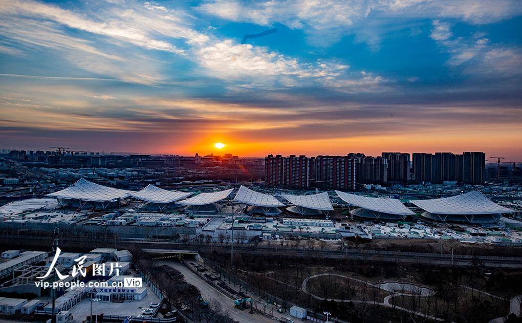 2025年1月1日,建设中的副中心枢纽。