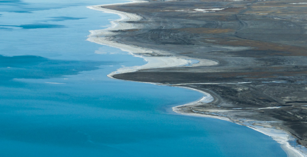 这是1月3日拍摄的佩枯错风光(无人机照片)。