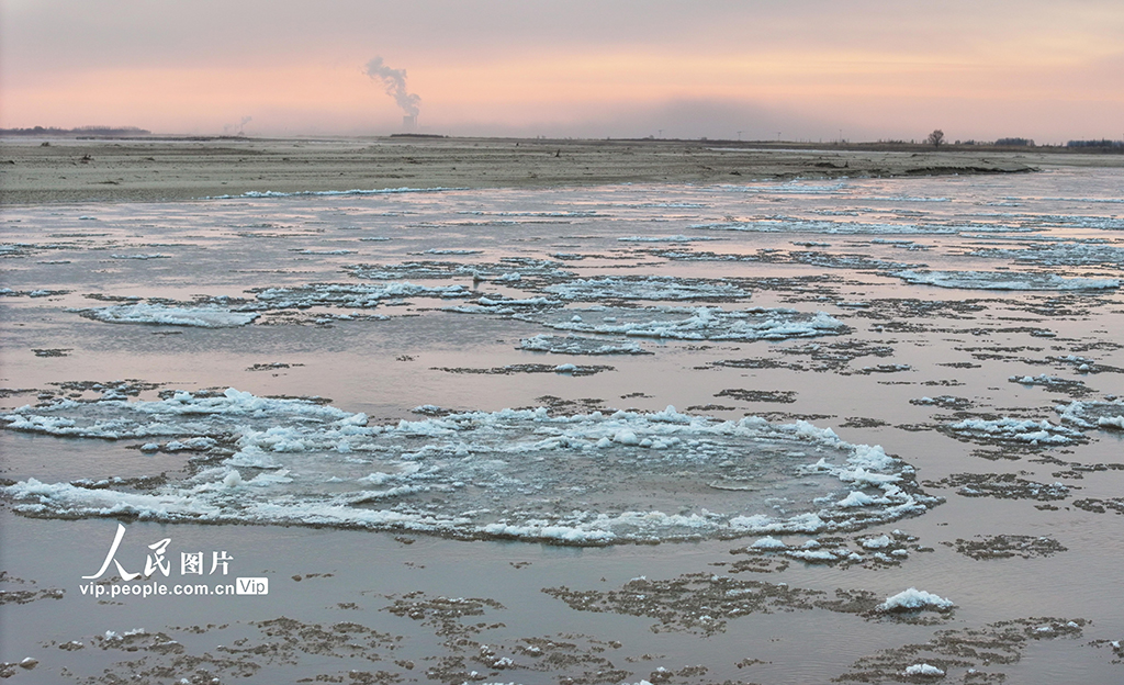 宁夏：黄河石嘴山段出现流凌【4】