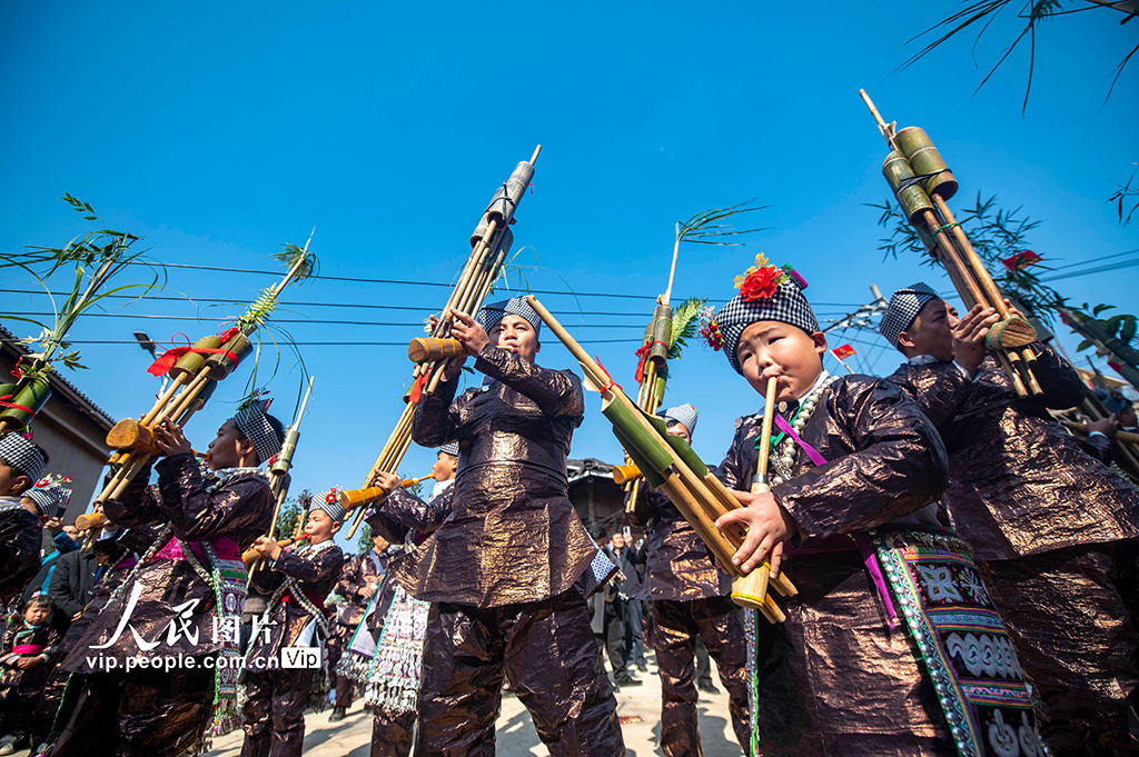 贵州从江：苗族芦笙节 笙歌庆丰年【3】