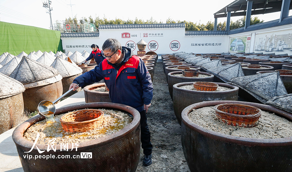 江苏淮安：酿晒忙 酱飘香【2】