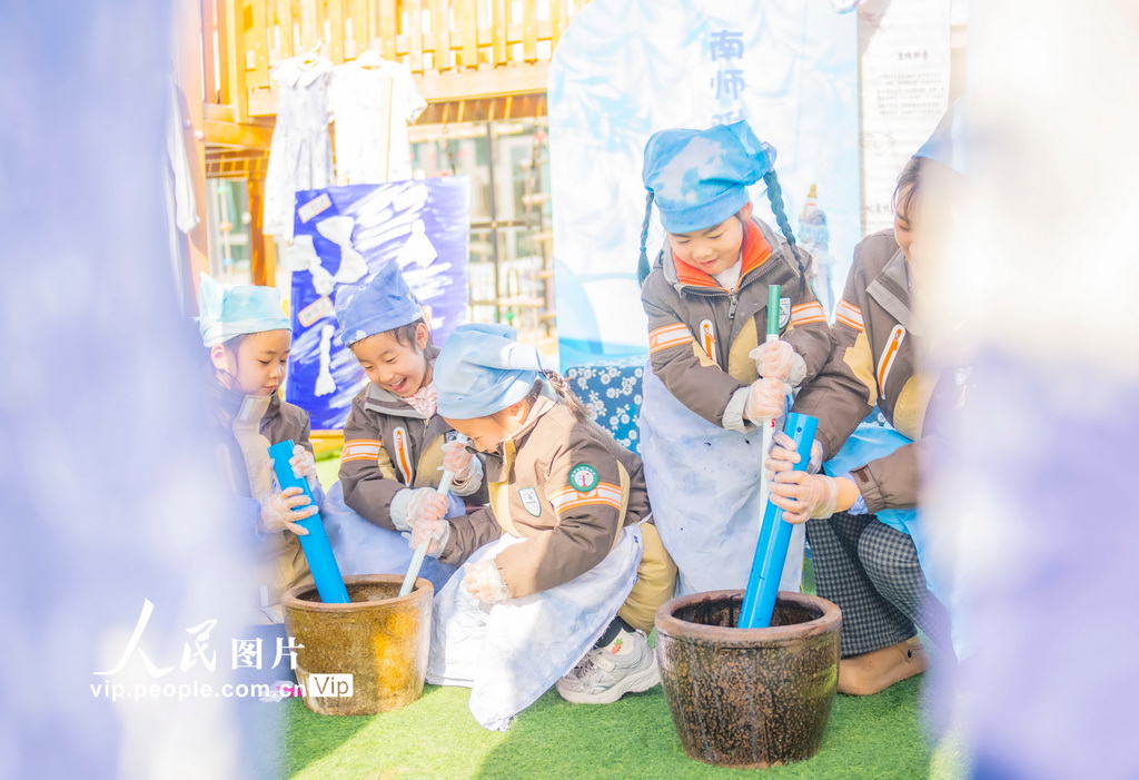 江苏宿迁:学习扎染 感受非遗【5】