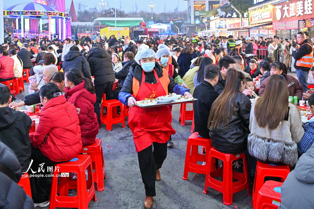 四川仁寿：千人坝坝宴 袅袅烟火气【3】
