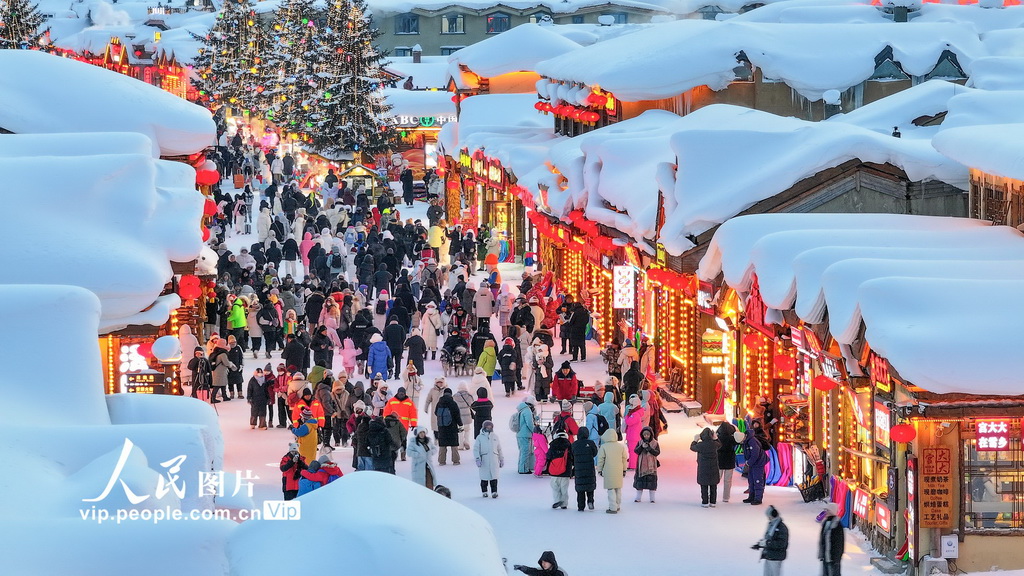 黑龙江海林：雪乡银装素裹 宛如童话世界【4】