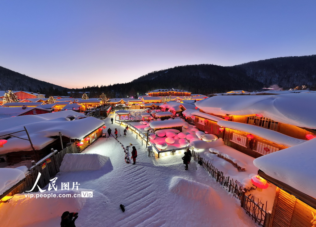 黑龙江海林：雪乡银装素裹 宛如童话世界【5】