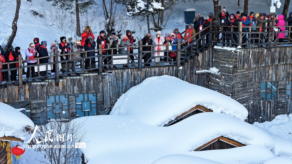 黑龙江海林：雪乡银装素裹 宛如童话世界【6】