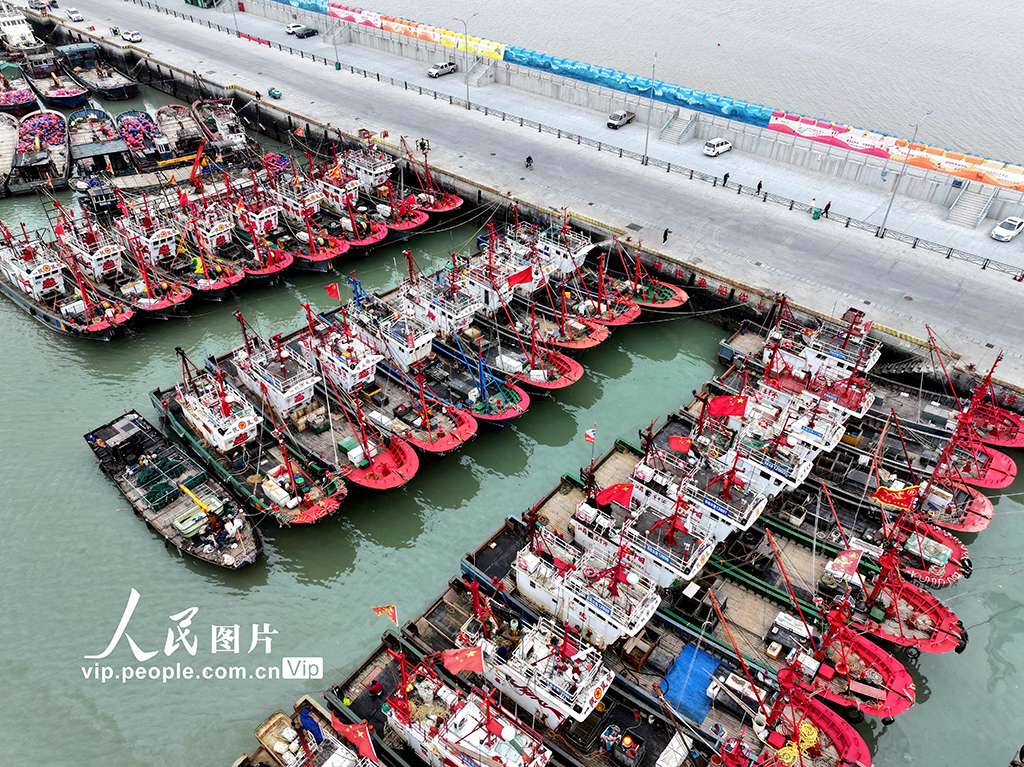 江苏连云港：渔船返港避寒潮【5】