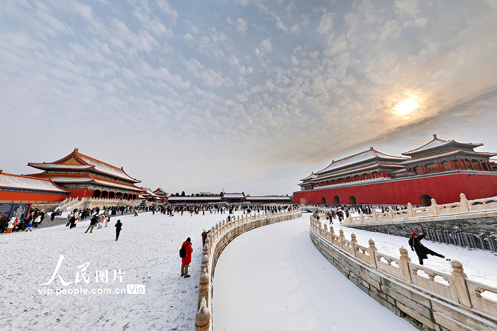 北京：故宫雪后初霁美如画【7】