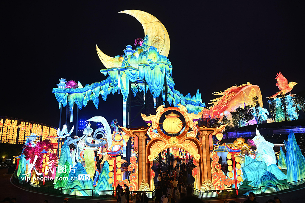 四川：第32届自贡国际恐龙灯会璀璨亮灯【5】