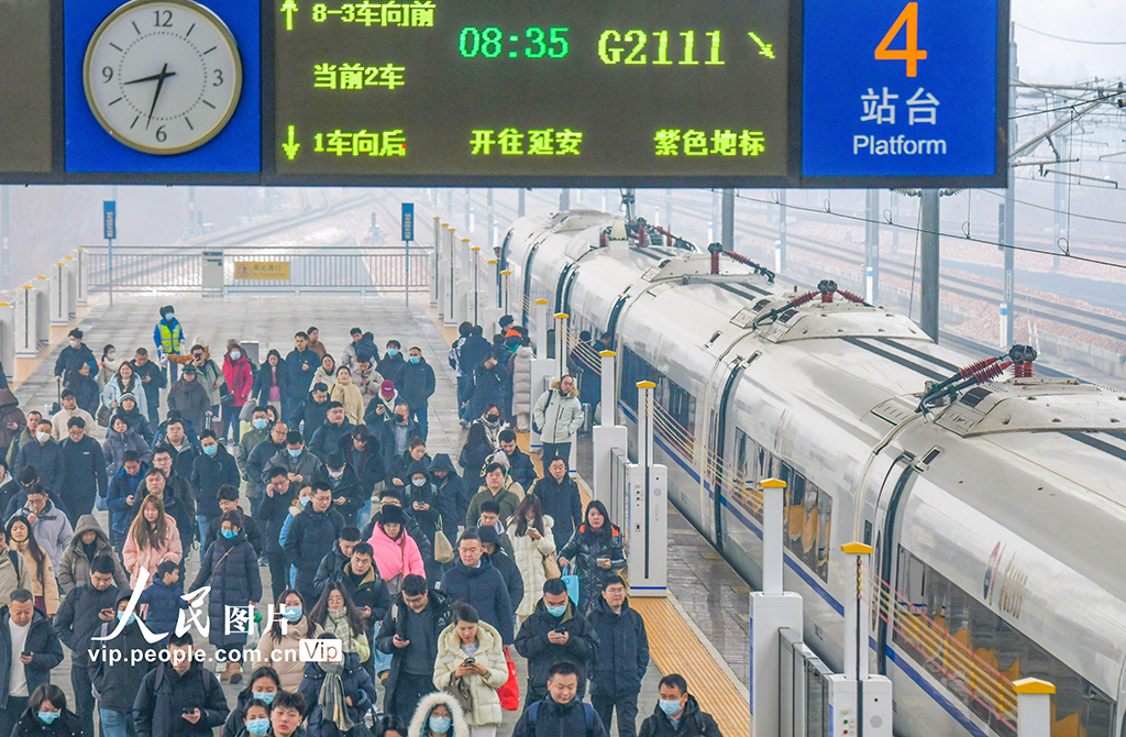 陕西延安首次开行至北京西高铁动车组列车【4】