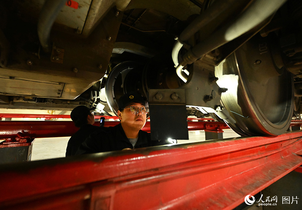 春运即将拉开大幕 动车集结如“陆地航母”【8】