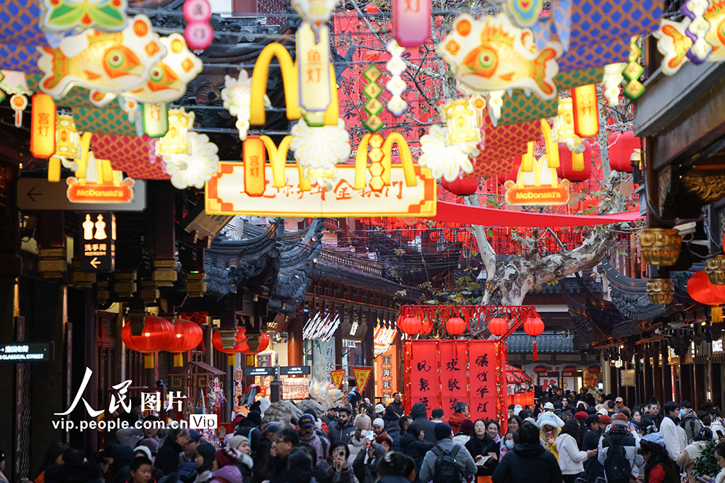 上海：豫园马年灯会流光溢彩【5】