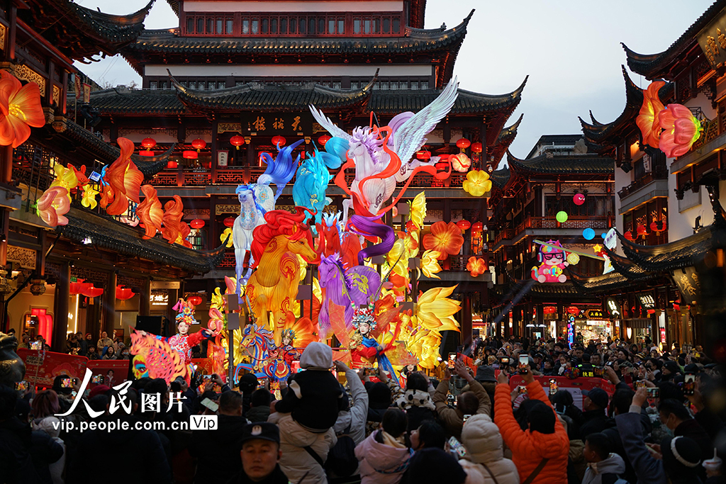 上海：豫园马年灯会流光溢彩【4】