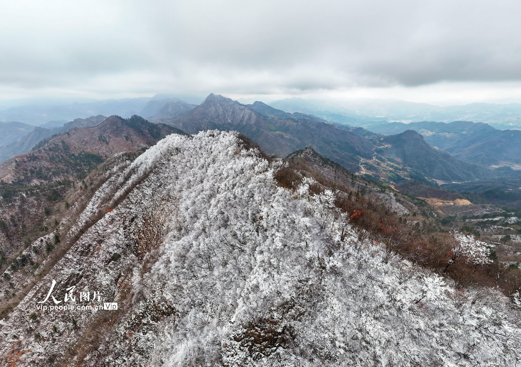 安徽岳西：大别山雪凇美如画【5】