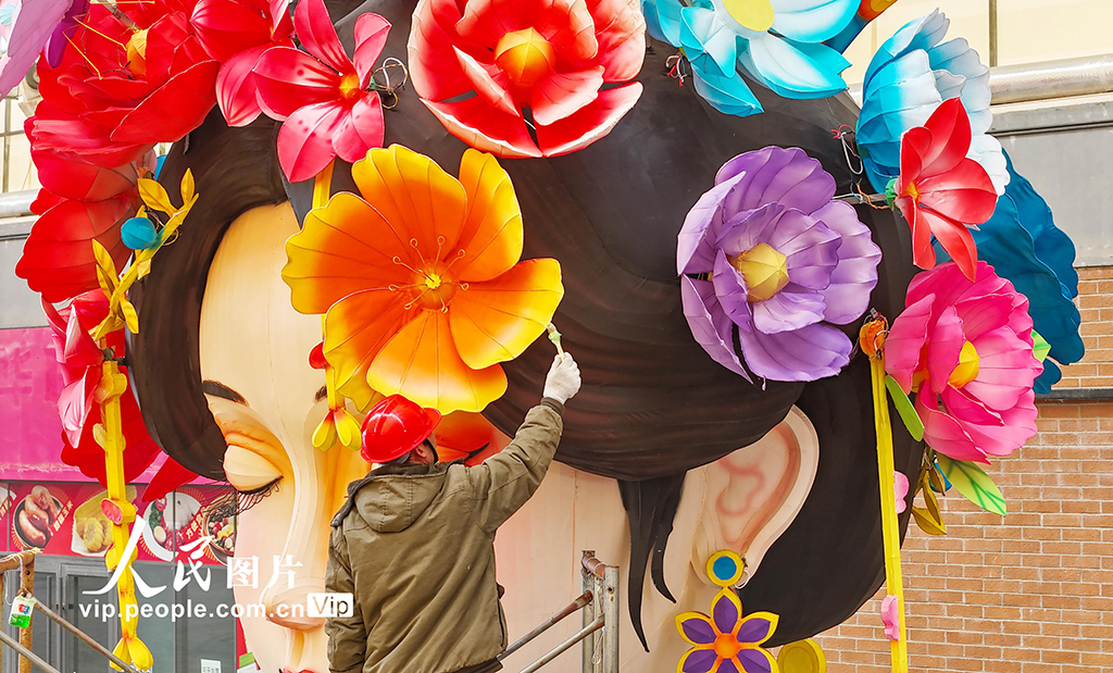 山东青岛：制花灯 迎新春【7】