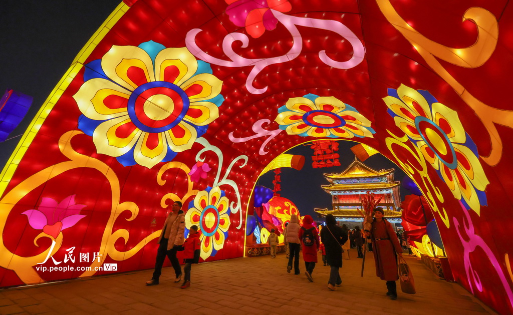 陕西西安：璀璨花灯迎客来【4】
