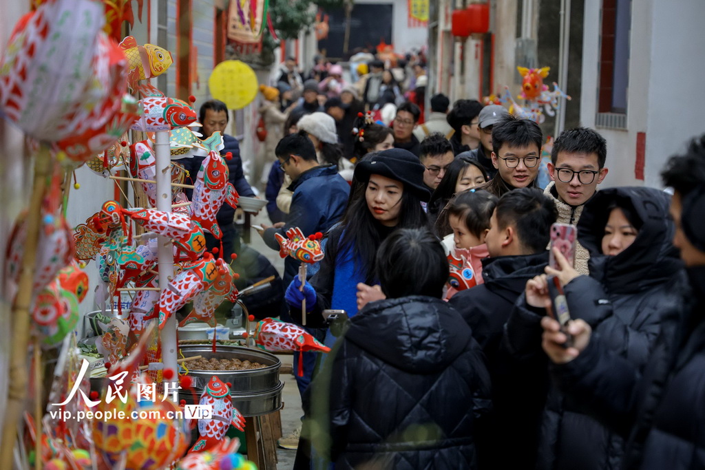 安徽歙县：古村年味浓【4】
