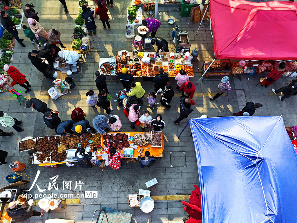 江西赣江新区:周末集市年味浓【4】