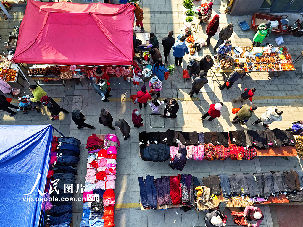 江西赣江新区:周末集市年味浓【2】