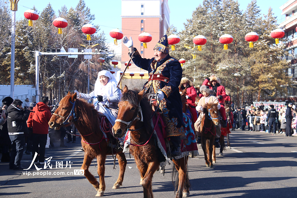 新疆阿勒泰:雪都社火闹新春【5】