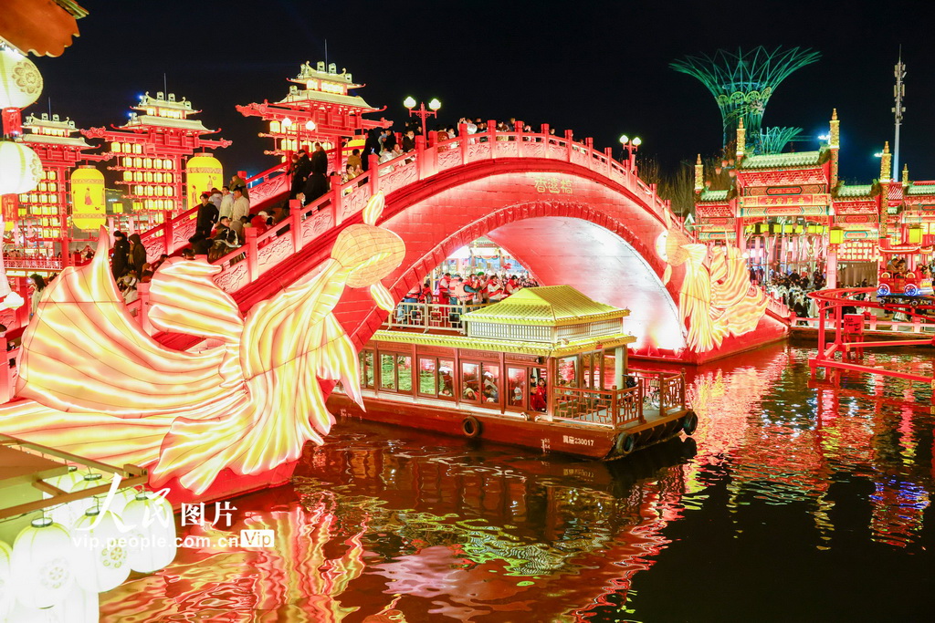 河北唐山：灯火璀璨耀老街 民俗欢腾迎八方客【5】