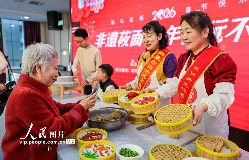 呼和浩特：正月初十体验莜面非遗技艺【2】