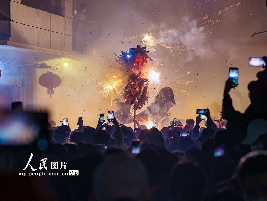 广西宾阳:炮龙起舞【6】